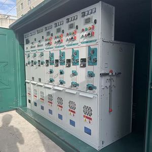 ตู้สวิตช์วงจรหลักแบบฉนวนก๊าซ 12kV รุ่น RMU ดีไซน์แบบโมดูลาร์ พร้อมเบรกเกอร์สุญญากาศ อุปกรณ์ไฟฟ้าอื่นๆ ตู้ควบคุมไฟฟ้า HLX-1 - Product Image 5