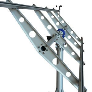 Traqueur <span class=keywords><strong>solaire</strong></span> 2 axes Fabrication de conception personnalisée avec GPS, structure simple et solide Installation facile <span class=keywords><strong>Suiveur</strong></span> de soleil à double <span class=keywords><strong>axe</strong></span> - Product Image 4