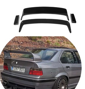 Cofano posteriore del bagagliaio del bagagliaio auto Tuning alettone Spoiler per <span class=keywords><strong>BMW</strong></span> serie 3 <span class=keywords><strong>E36</strong></span> M3 GT stile berlina coupé nero - Product Image 1