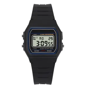 Wholesale Fashion Multi Function Alarm Clock Chronograph Ultra Thin Minimalist Students Digital Watch