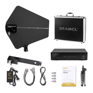 Sistema de Amplificación de Antena S211, Sistema de Reducción de Ruido de Micrófono Dinámico UHF Adecuado para Salas de Conferencias, Campos Deportivos - Product Image 1