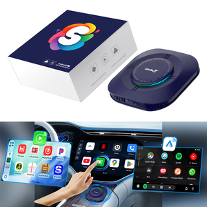 Carlinkit Tbox Android 14 8 128 ไร้สาย Carplay ออโต้ ดูอัลแชนแนล 4 in <span class=keywords><strong>1</strong></span> Mirrorlink หน้าจอสำหรับ Apple Miracast Ai Box Car Play - Product Image 1