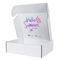 Boîtes d'expédition en carton avec logo personnalisé boîte en papier d'avion en carton d'expédition boîte en papier en carton pliable
