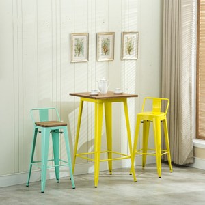 <span class=keywords><strong>Hoher</strong></span> Tisch tavolo alto mesa alta bar haute table haute de bar en métal muebles de barra industrielle bar comptoir de meubles - Product Image 5