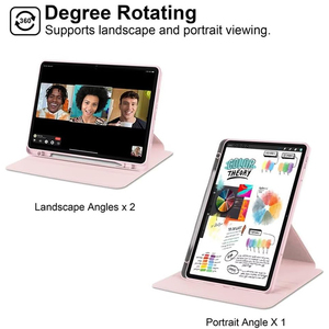 Étui <span class=keywords><strong>pour</strong></span> Redmi <span class=keywords><strong>Pad</strong></span> Pro 12,1 pouces 2024, support pliable en PU avec porte-stylet, étui de protection <span class=keywords><strong>pour</strong></span> Xiaomi Poco <span class=keywords><strong>Pad</strong></span> 12,1 pouces - Product Image 4