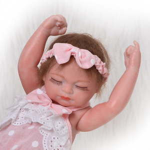 Poupée en Silicone pour bébé, 55 cm, petites poupées, de bébé, personnalisable, <span class=keywords><strong>jumeaux</strong></span> réalistes, nouveau-né - Product Image 5