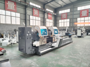 Sierra de Corte Automática CNC de Doble Cabezal para Perfiles de Aluminio/Máquina de Corte de Doble Cabezal para Ventanas de Aluminio - Product Image 5