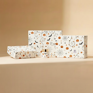 Grande boîte d'<span class=keywords><strong>emballage</strong></span> extérieure en carton ondulé en forme d'avion pour Halloween, idéale pour les cocktails et les bonbons, <span class=keywords><strong>cadeau</strong></span> pour invités d'Halloween - Product Image 2