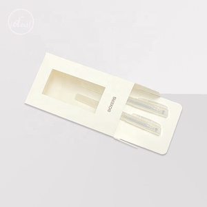 창 캔들 박스 포함 맞춤형 접이식 아이보리 선물 박스 펜 전시 선물 박스 - Product Image 1