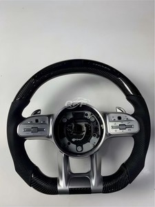 Volante de Fibra de Carbono con Cuero Perforado para Mercedes-Benz GLC GLC63 AMG, <span class=keywords><strong>Precio</strong></span> al por Mayor - Product Image 5