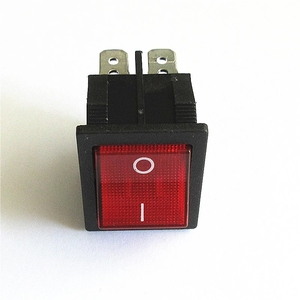 Interruttore a bilanciere KCD4 per saldatrice 30A/16A T8555 con luci, a quattro terminali - Product Image 3