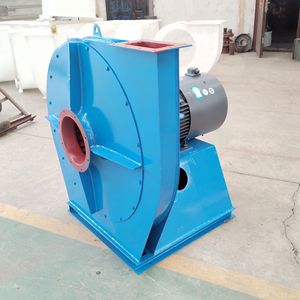 Centrifugal Fan 9-12 Type 380V 15kw 45kw 55kw Industrial Duct Fan Cast <b>Iron</b> AC Motor Blue - Product Image 3
