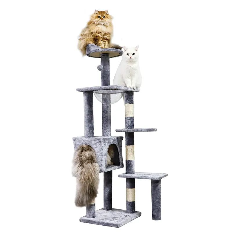 New Design Customized Available Sisal Wrapped Modern Cat Trees For Big Cats