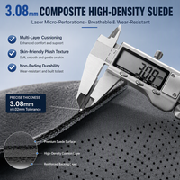 Housses de siège auto modernes sur mesure pour Geely EX5 E5 en tissu suédé respirant, compatibles airbag, accessoires intérieurs toutes saisons