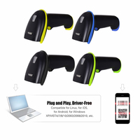 YHDAA Promotion Exceptionnelle : Lecteur de Codes-Barres 1D 2D QR Filaire USB Laser Automatique et Lecteur de Codes-Barres Portable Sans Fil