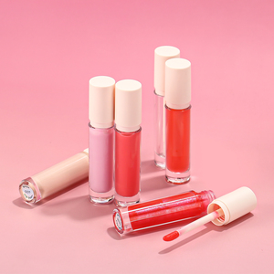 Rosa claro Nube Cosméticos <span class=keywords><strong>Maquillaje</strong></span> Venta al por mayor Brillo personalizado Proveedor Etiqueta privada Brillo de labios Mate Lápiz labial Labiales Líquido Lápiz labial - Product Image 3