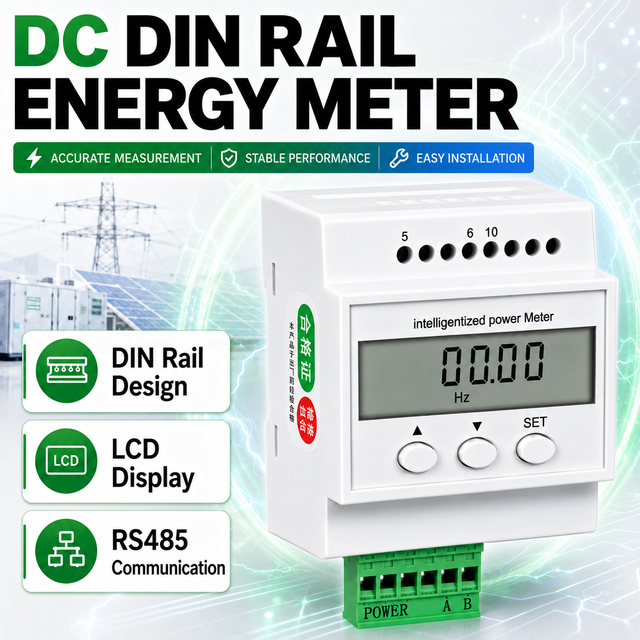HYY-DC Series Smart Multifunction Solar DC Power Meter a Comprehensive Solution for Energy Management