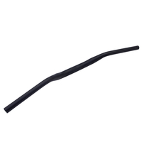 087 31.8mm * 700mm guidon de cyclisme pièces de VTT vtt en forme d'hirondelle guidon de vélo montée en alliage d'aluminium 75mm personnalisé
