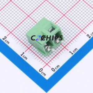C50127V-2P0G36 Screw Terminal Block Through hole Component (THT),P=5mm Connector 1x2P 5mm 2P 1 - Product Image 2