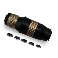 FT-Opto Utra High Resolution Digital Microscope 0.3-2.5X Zoom Lens Monocular LED Light Source