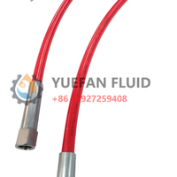 Tuyau de nettoyage à jet d'eau ultra haute pression 2800 bars, lance flexible thermoplastique pour détartrage de chaudières et nettoyage par jet
