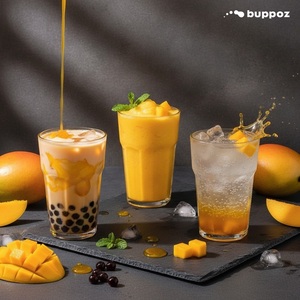 Sirop aromatisé à la mangue de Taiwan Sirop de mangue pour boisson Shop Boba Tea - Product Image 5