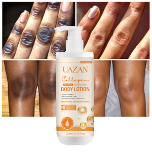 Groothandel Private Label Collageen Glowing Body Lotion voor het bleken van een donkere huid, voorkomt droogheid en kloofjes voor vrouwen - Product Image 2