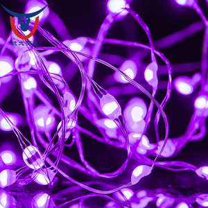 Guirnalda de Luces de Hadas que Cambian de Color - 33 pies, 100 LED, Cable Plateado USB, con Control Remoto y Temporizador, Luces de Hadas Estrelladas - Product Image 4