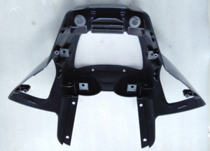 Piezas de motocicleta <span class=keywords><strong>YBR</strong></span> <span class=keywords><strong>cubierta</strong></span> de luz de cabeza roja con pegatina - Product Image 3