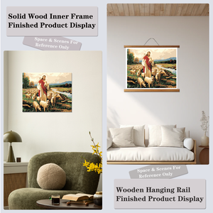 Kit de pintura al óleo por números estilo Jesús, pintura por números para adultos, dibujo en lienzo con pinceles - Product Image 6