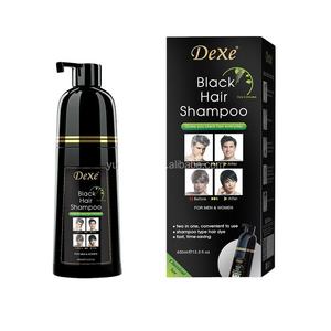 <span class=keywords><strong>DEXE</strong></span> Shampooing Colorant Capillaire Noir Naturel en Gros 3-en-1 pour Hommes et Femmes, Usage Domestique et Professionnel, Marque Privée OEM ODM - Product Image 1