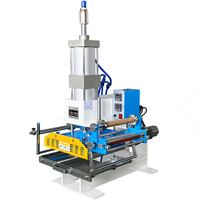 Presse à chaleur hydraulique 618-8C, machine automatique de marquage à chaud et d'embossage du cuir