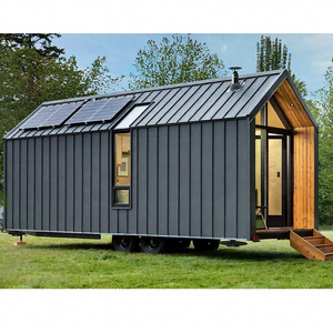 <span class=keywords><strong>Casa</strong></span> Contenedor Móvil Prefabricada Moderna Chengyu de Instalación Rápida con Panel Sándwich de Acero sobre Remolque - Product Image 3