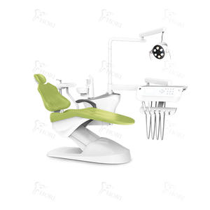 Sillón Dental Hori Eléctrico Verde Claro con Diseño de Caja Lateral Giratoria de 90 Grados - Product Image 5