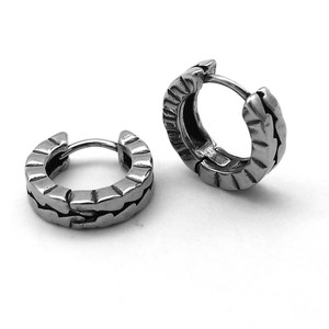yunnique Geometric Titanium Steel Half <b>Cuff</b> <b>Earrings</b> Unisex Fashion Jewelry 10mm Size - Product Image 3