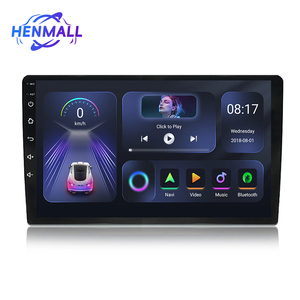 Autoradio Android Henmall 9 pouces avec prise en charge du DSP, Mirror Link, commande au volant, WiFi intégré, <span class=keywords><strong>lecteur</strong></span> <span class=keywords><strong>DVD</strong></span> pour voiture - Product Image 1