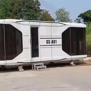 Manufacturers Direct Sale Space Capsule Mobile House Luxury Space Capsule Home With Kitchen And Bedroom
