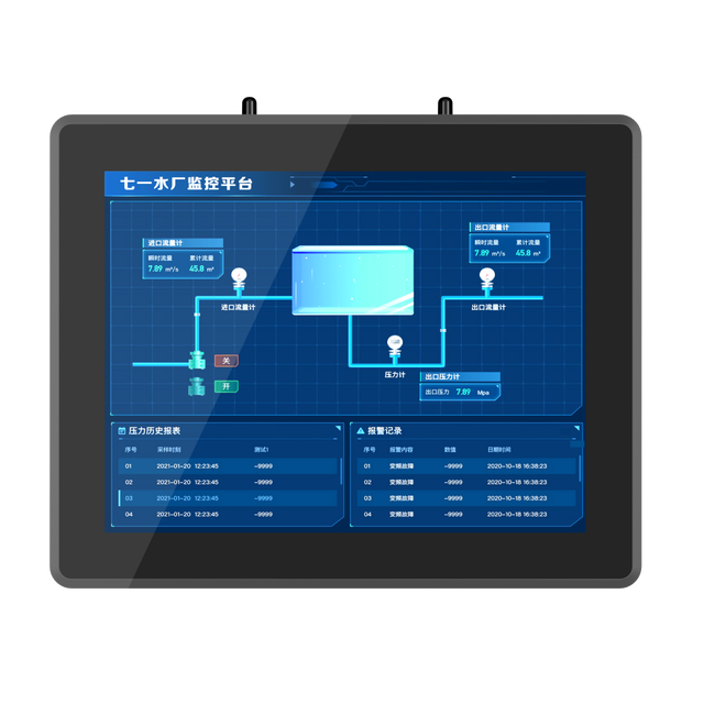 18" 18.5" SeeTouch Industrial AIO Tablet Desktop Computer Pure Flat Panel RK3288 Android PCAP Touch Display All-in-One PC New