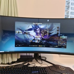 Monitor Ultrapanorámico Curvo de 34 Pulgadas 4K Todo en Uno, 100Hz, con Cámara Web Integrada, Altavoz, WiFi, Computadora de Escritorio para Juegos y Diseño - Product Image 5