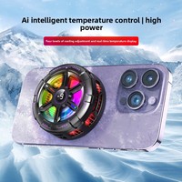 Enfriador Magnético para Teléfono K21Semiconductor, Enfriamiento Rápido sin Hielo, Alta Potencia para Juegos, E-sports, PUBG, Transmisión en Vivo, Clip de Enfriamiento Trasero