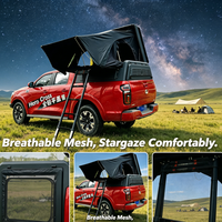 Tente de toit toutes saisons pour camping, tente 4 saisons coupe-vent et imperméable pour SUV, voyage en véhicule tout-terrain, rangement rapide et efficace