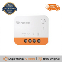 Interrupteur intelligent mini Zigbee Sonoff ZBMINIL2, pas de neutre requis, module relais 2 voies 10A, Ewelink Alexa Google Alice DIY Retrofit Pro