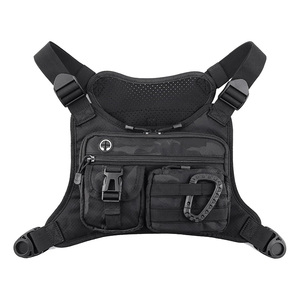 กระเป๋าคาดอกสำหรับผู้ชาย/ผู้หญิง เสื้อกั๊กวิ่ง กันน้ำ ป้องกันการโจรกรรม กระเป๋าคาดอกสำหรับออกกำลังกาย ตกปลา ปั่นจักรยาน ล่าสัตว์ - Product Image 1