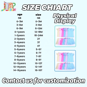 طقم يوجا مخصص للفتيات من تياوس، صندوق مفاجآت يحتوي على توب بدون أكمام بأكتاف مجنحة وتنورة مطوية مع تطريز - Product Image 3