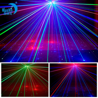 24W Super Quality LED Laser Projektions leuchten für Stage DJ Beam Effects Club Party Show Licht projektor mit DMX512 Steuer modus