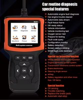 Herramienta de Diagnóstico OBDII para Automóviles Starcharm M301, Lector de Códigos con Pantalla LCD a Color de 2.8 Pulgadas, Compatible con el Sistema del Motor y la Lámpara de Mantenimiento