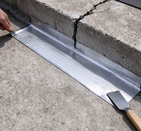 Ruban adhésif en caoutchouc butyle et feuille d'aluminium pour l'étanchéité des joints de toiture, des raccords en acier coloré, des joints de fenêtres, la réparation des fuites de tuyaux