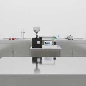 Machine d'essai d'abrasion à sec et à l'eau pour roues en caoutchouc ASTM G65, testeur d'abrasion de roues en caoutchouc de laboratoire - Product Image 3