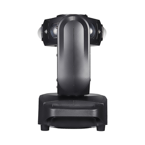 Projecteur de scène MOKE multi-effets 120W RGBW à tête mobile, avec fonctions boule disco, faisceau et stroboscope, éclairage DJ DMX pour mariages, clubs, discothèques et scènes DJ - Product Image 5