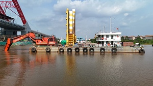 Heavy Excavator Mounted EX2500 <strong>Dredger</strong> 2000m3/h 25m Depth Port River Mining Vessel - Product Image 3